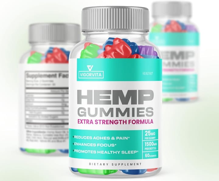 About VigorVita CBD Gummies: Something you need to know